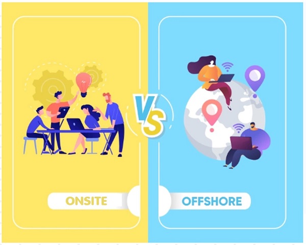 Comparison between Onsite and Offshore Software Development Company