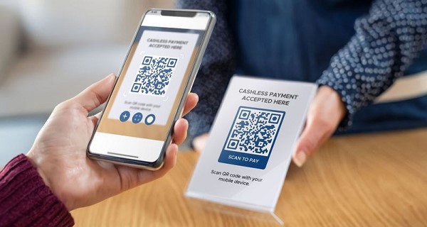 QR code payment is a function of Bank account management